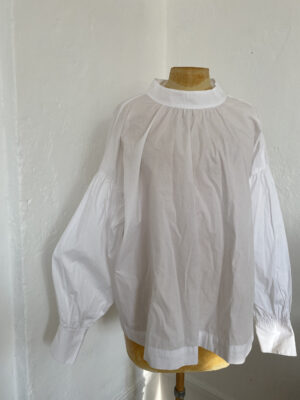 Vintage blouse stand collar