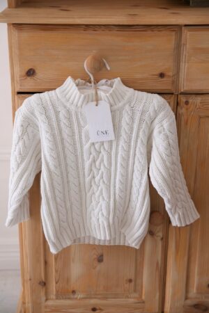 Vintage childrens cable knit sweater
