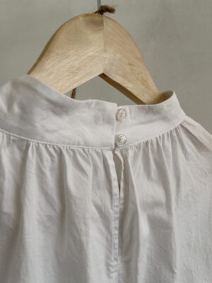 Vintage blouse stand collar - Image 10