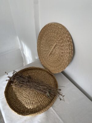 Round straw box - Image 2