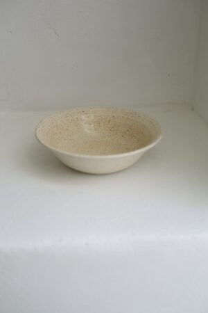 Dotted ceramic bowl