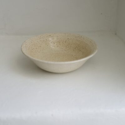 Dotted ceramic bowl