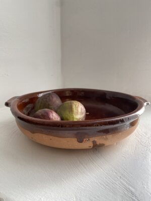 Spanish terracotta plate