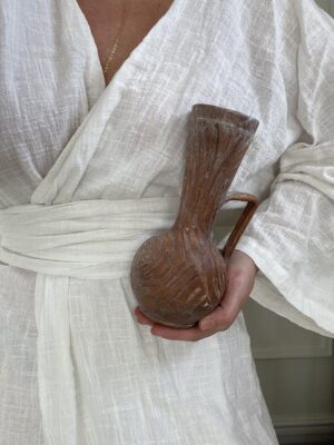 Petite terracotta pitcher