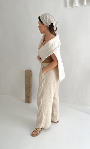 Cotton cable knit sweater - Image 7