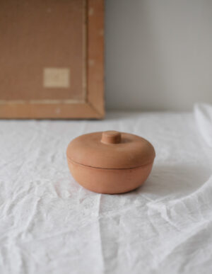 Rustic terracotta butter pot - Image 4