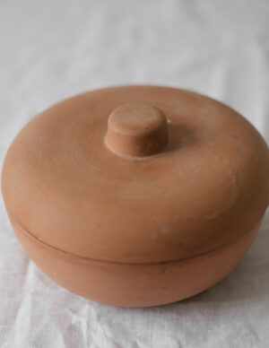Rustic terracotta butter pot - Image 3