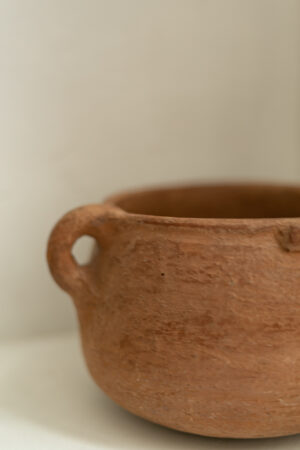 Antique Terracotta pot with handles - Image 2