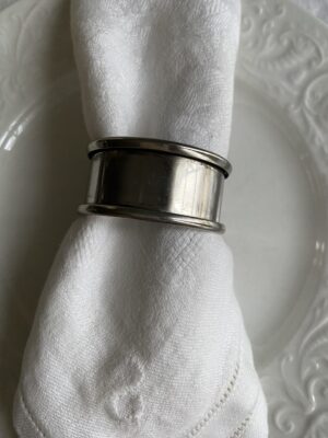 Vintage silver napkin rings - Image 5