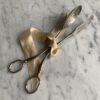 Vintage serving spoon in silver