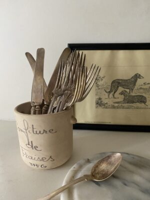 Vintage silver dinner knives - Image 2