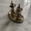 Vintage silver plated salt and Pepper Shaker