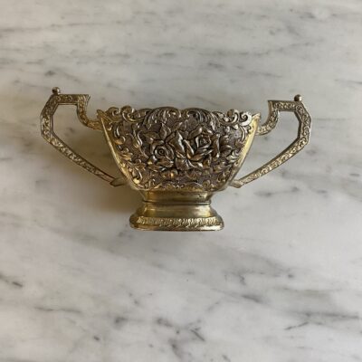 Vintage silver sugar bowl