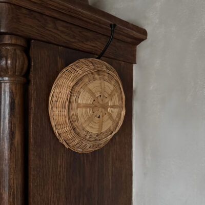 Bucolic straw plate