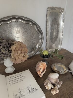 Large 1900 silver tray - Image 3