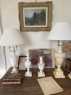 Table lamp marble alabaster Medium - Image 3