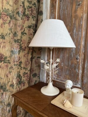 Table lamp metal leafs Nordiska Kompaniet