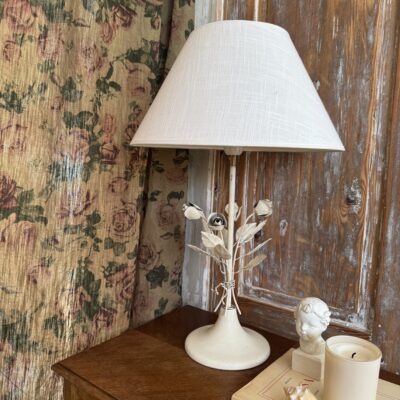 Table lamp metal leafs Nordiska Kompaniet