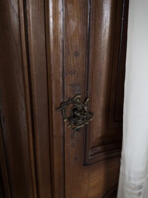French Oak Linen Cabinet - Closet 1900 - Image 10