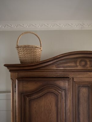 French Oak Linen Cabinet - Closet 1900 - Image 11