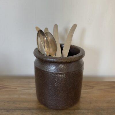 Vintage Utensil jar Höganäs 1L
