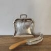 Vintage crumb sweeper silver plated