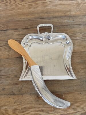 Vintage crumb sweeper silver plated - Image 4
