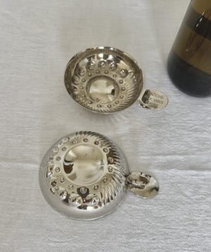 Vintage French Wine Tasting Cups Tastevin Marche aux vins - Image 3