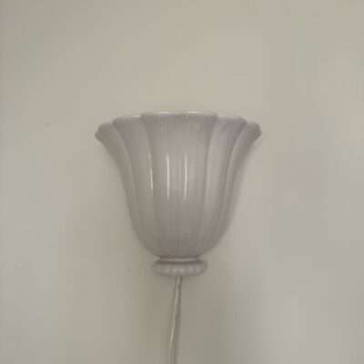 Vägglampa vintage porslin